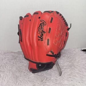 Rawlings Baseball Glove Youth Right Hand Throw PL110S 11" Players Series Red
